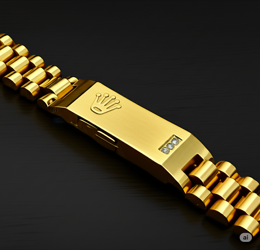 Rolex Luxury Golden Crown Bracelet