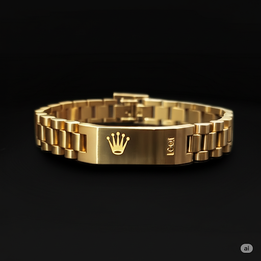 Rolex Luxury Golden Crown Bracelet