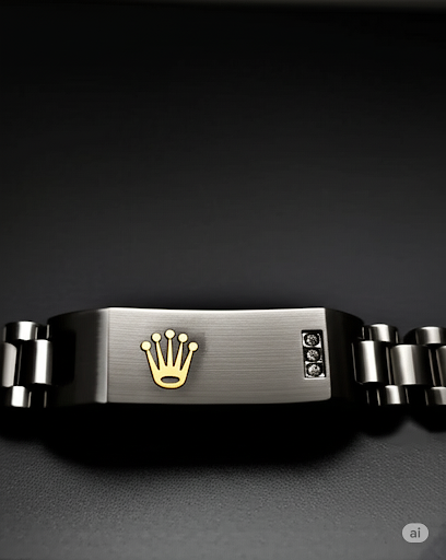 Rolex Luxury Black Crown Bracelet
