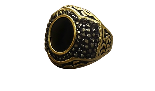 Black Stone Ring For Men